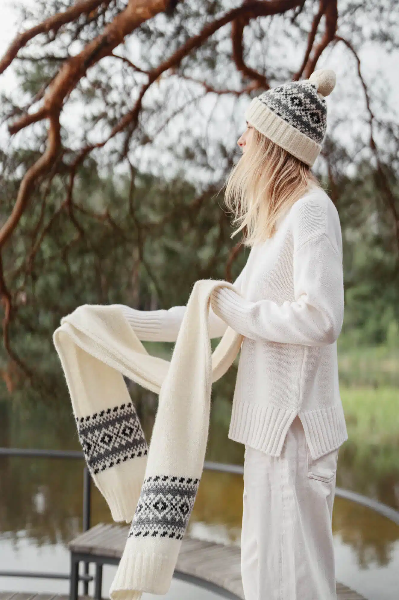 100% WOOL SCARF ŠALNA