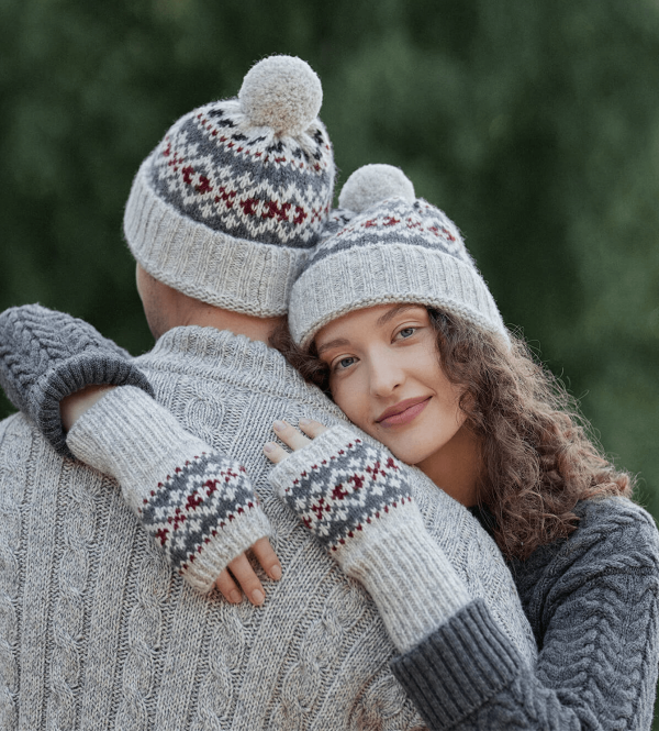 Natural Wool Wrist Warmers