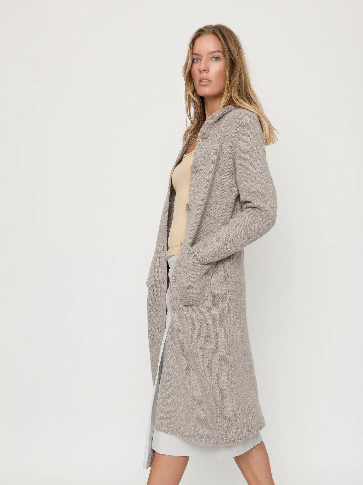 SCANDINAVIAN WOOL CARDIGAN NIDA