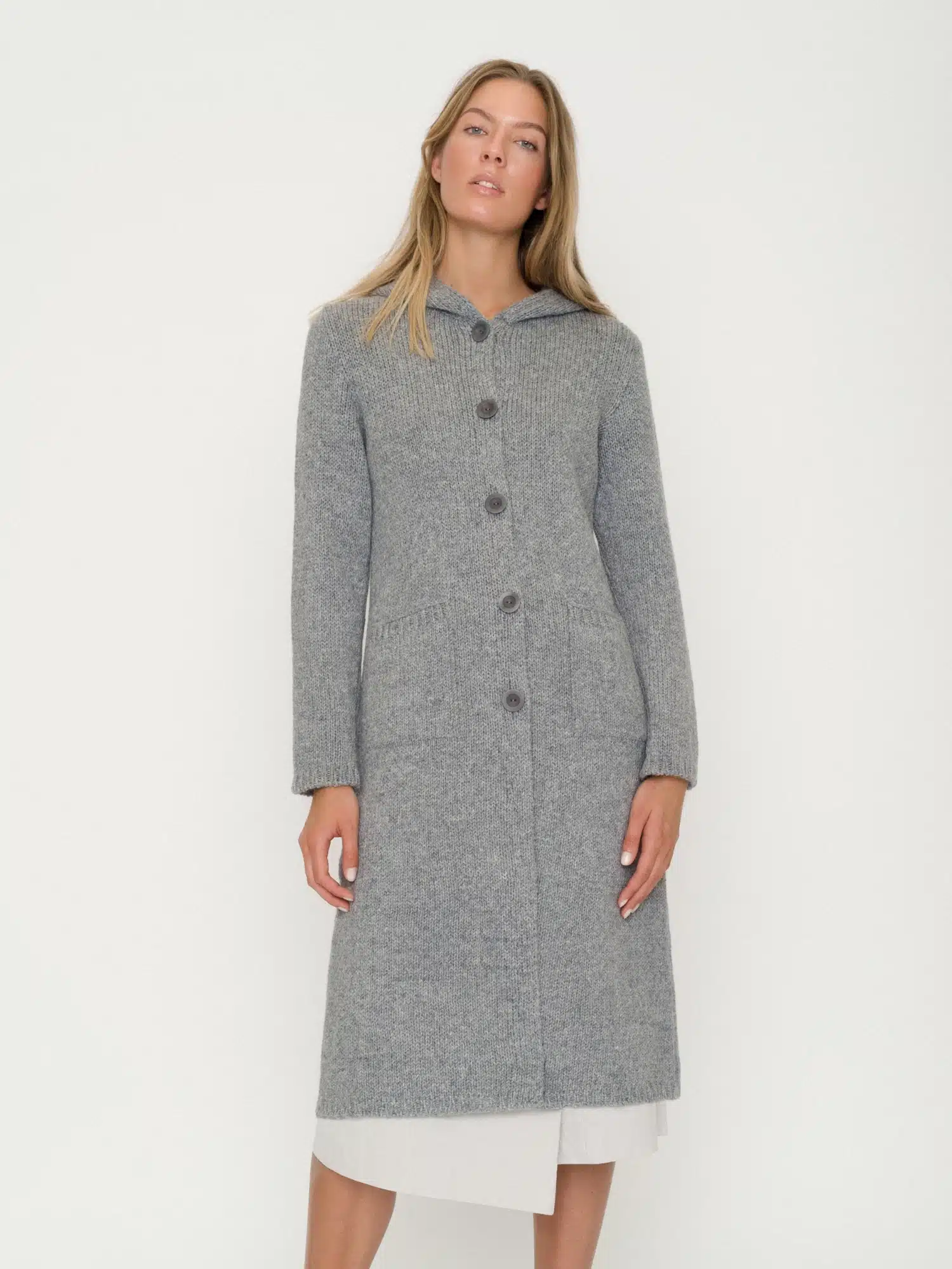 SCANDINAVIAN WOOL CARDIGAN NIDA