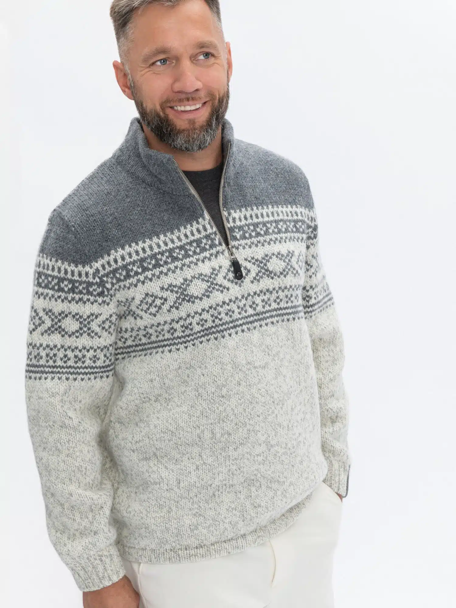 SCANDINAVIAN WOOL SWEATER OLLE