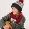 Vaikiška vilnonė merino kepurė