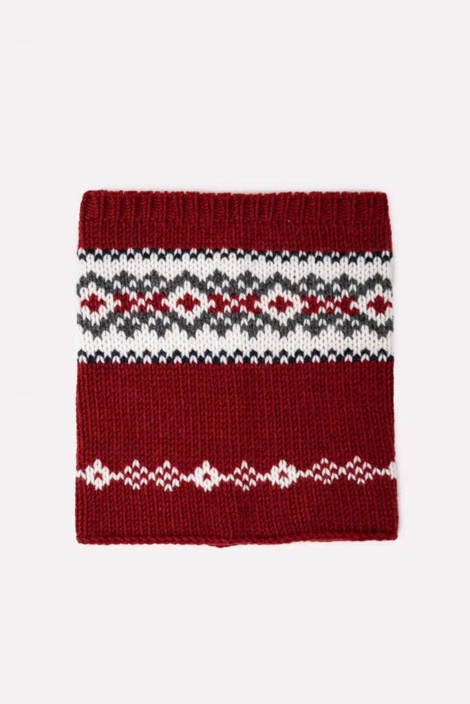 KIDS CASHMERE & MERINO WOOL NECK WARMER VĖJAS
