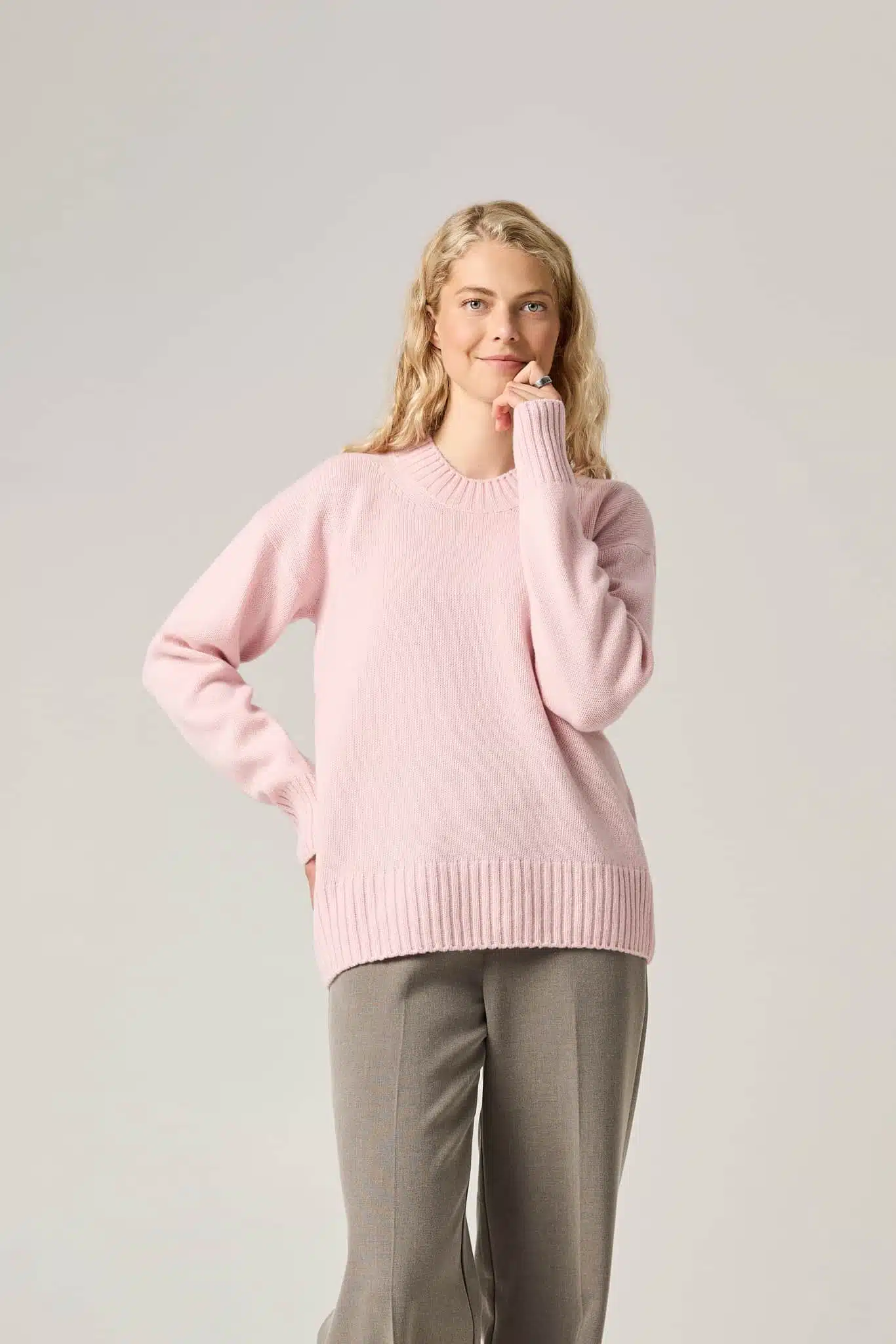 CASHMERE & MERINO WOOL SWEATER RAMUMA