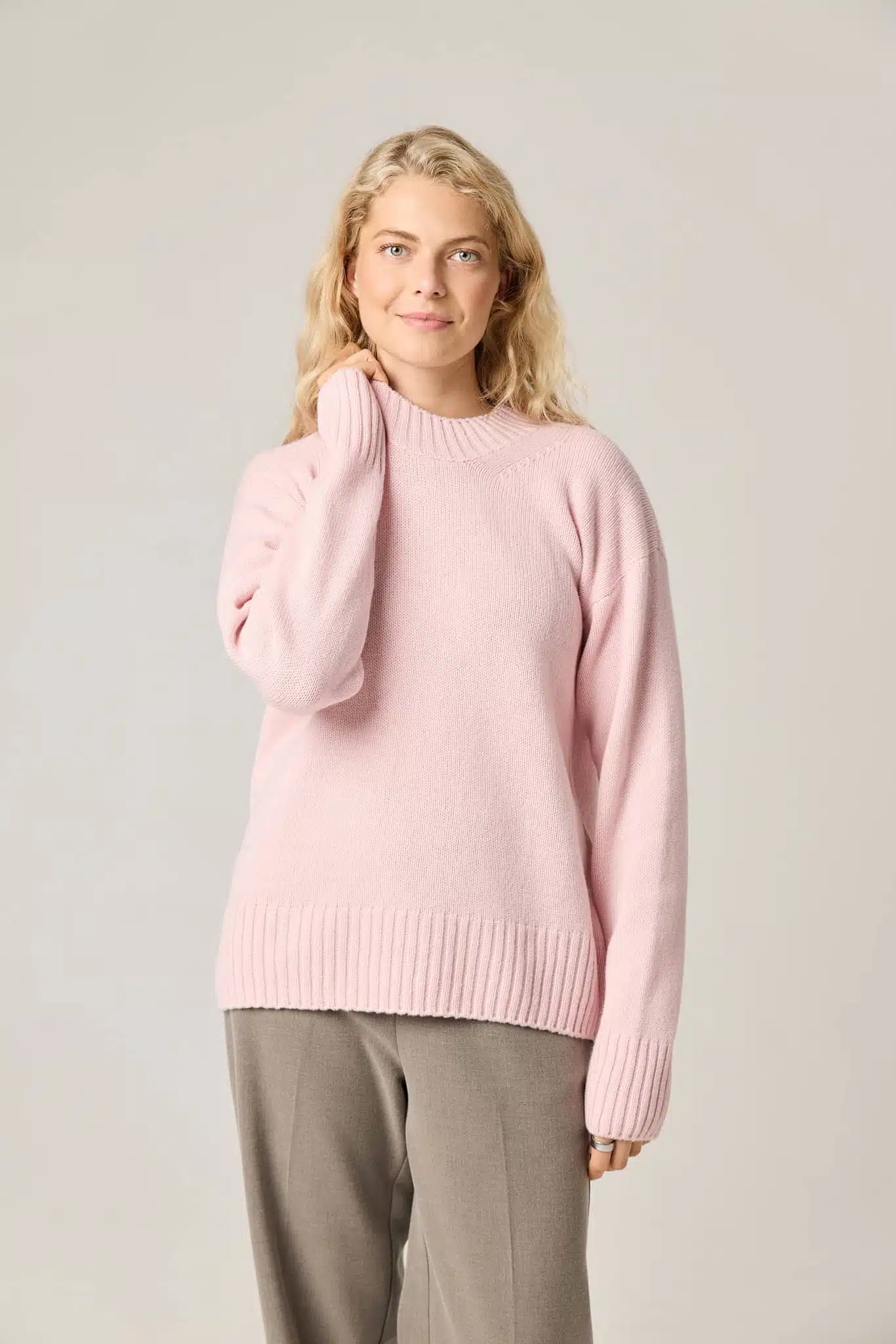 CASHMERE & MERINO WOOL SWEATER RAMUMA