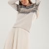 knitted woolen pullover