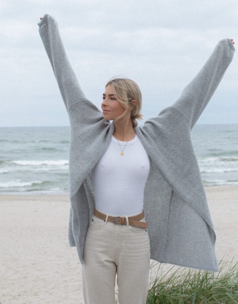 vintage knit women cardigan