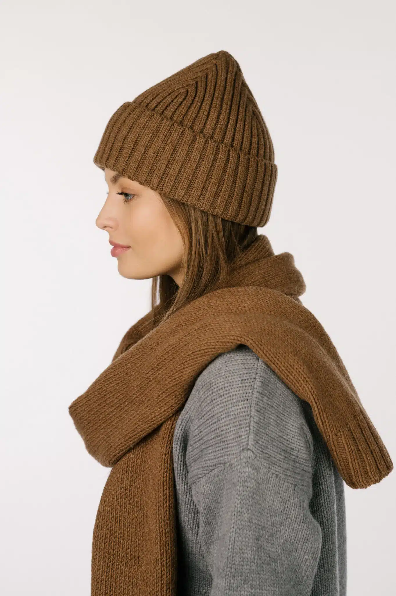 CASHMERE & MERINO WOOL SCARF LUNA