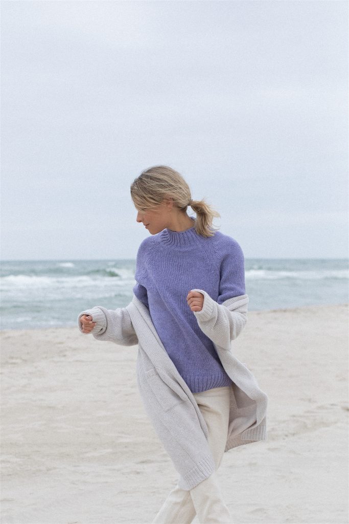 CASHMERE & MERINO WOOL SWEATER LUKA