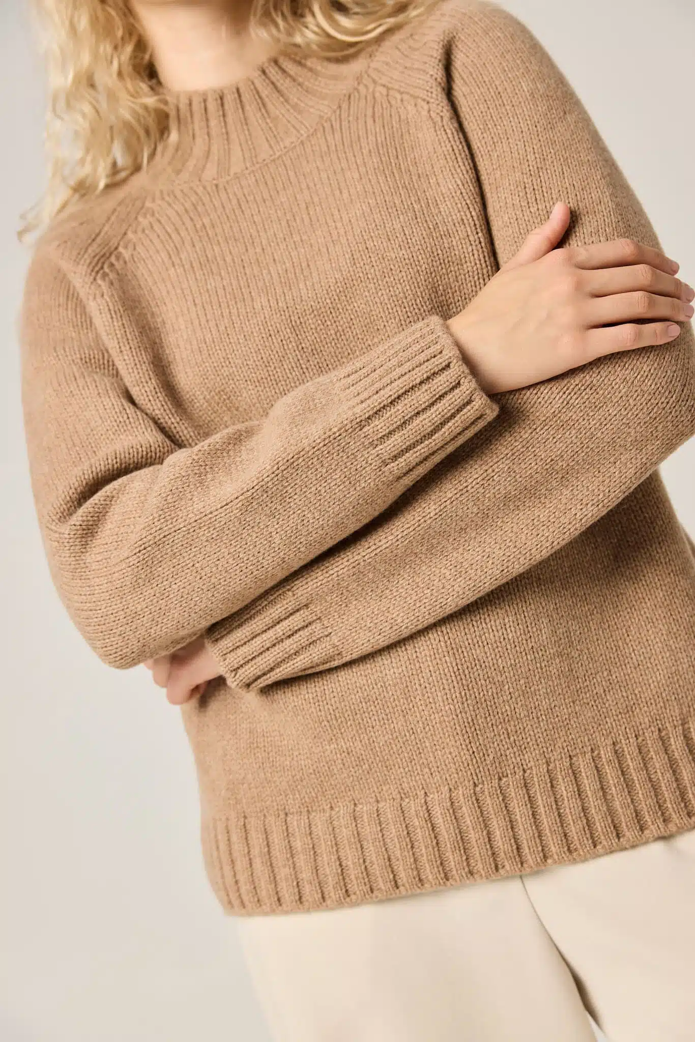 CASHMERE & MERINO WOOL SWEATER LUKA