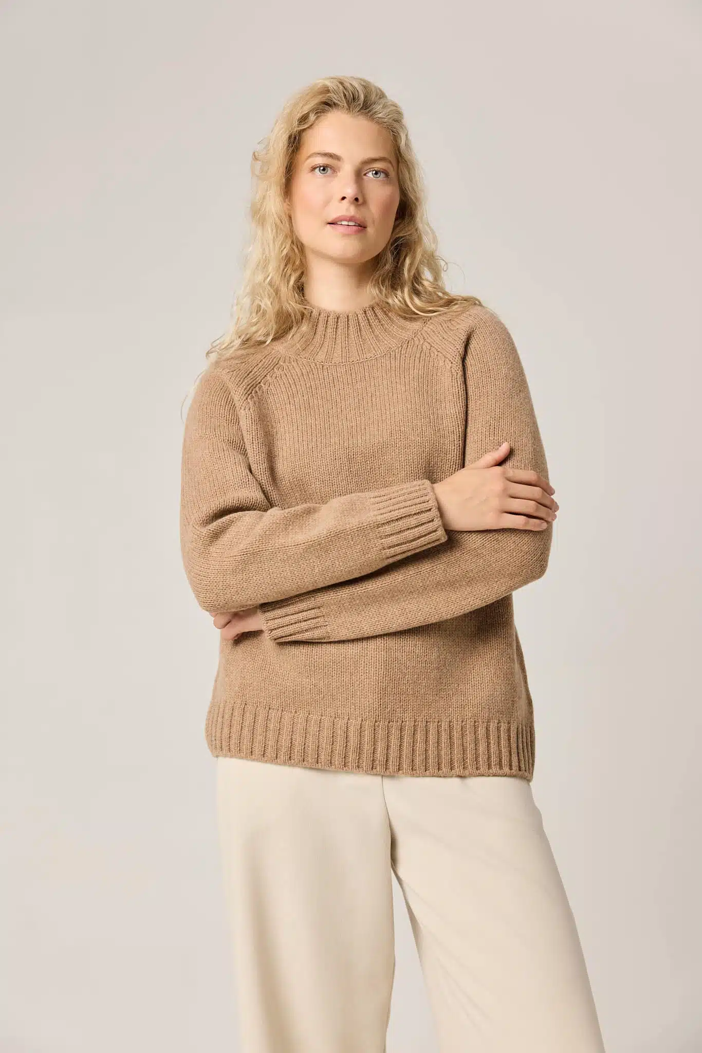 CASHMERE & MERINO WOOL SWEATER LUKA