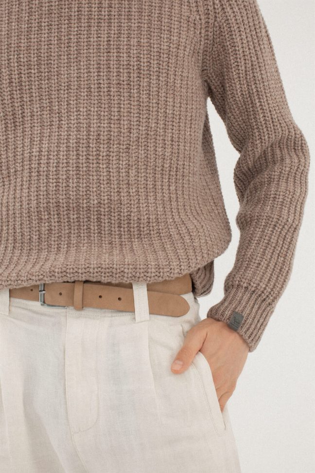 švelnios vilnos vyriškas megztinis