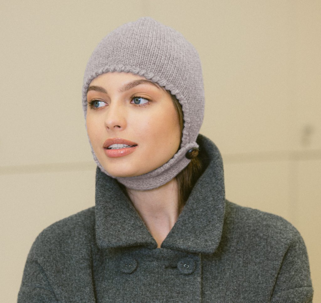 CASHMERE & MERINO WOOL BEANIE AMELIA