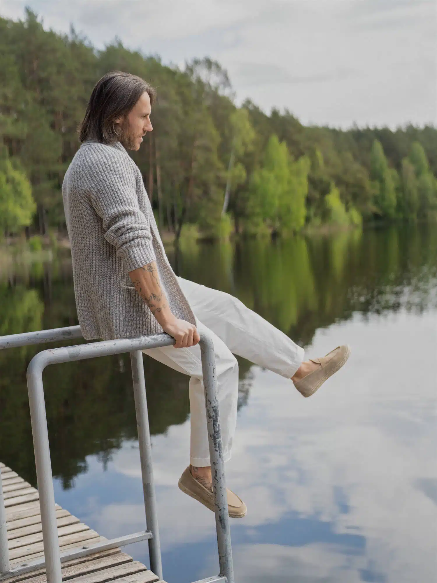 MERINO WOOL CARDIGAN BENJAMIN