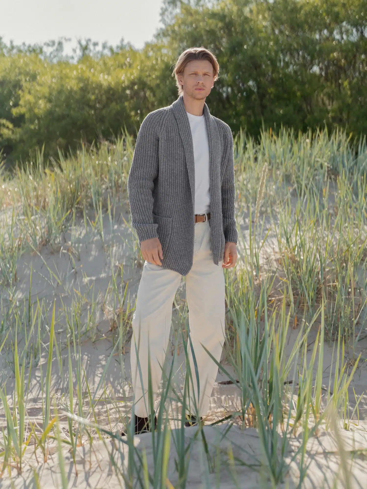 MERINO WOOL CARDIGAN BENJAMIN