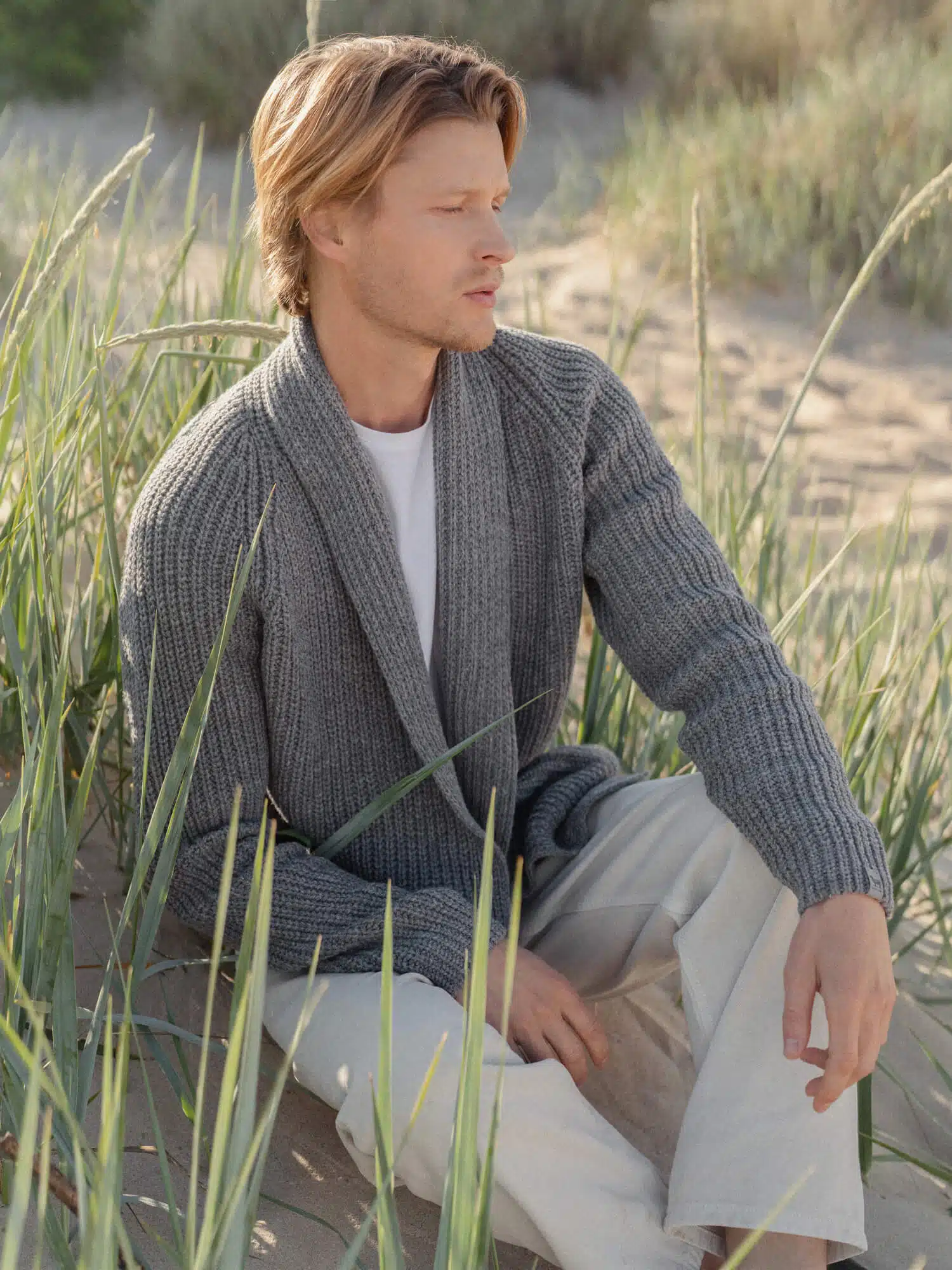 MERINO WOOL CARDIGAN BENJAMIN