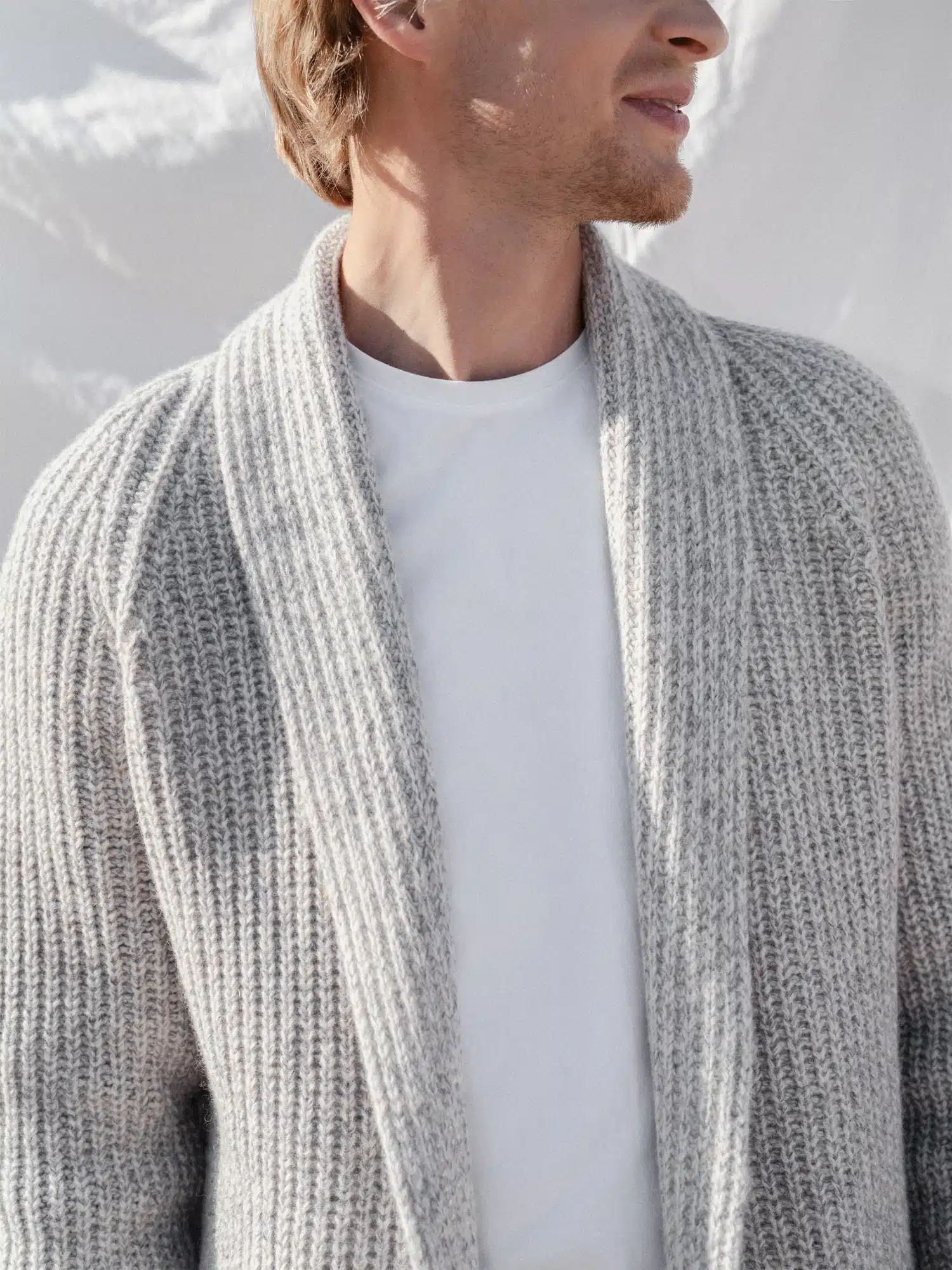 MERINO WOOL CARDIGAN BENJAMIN