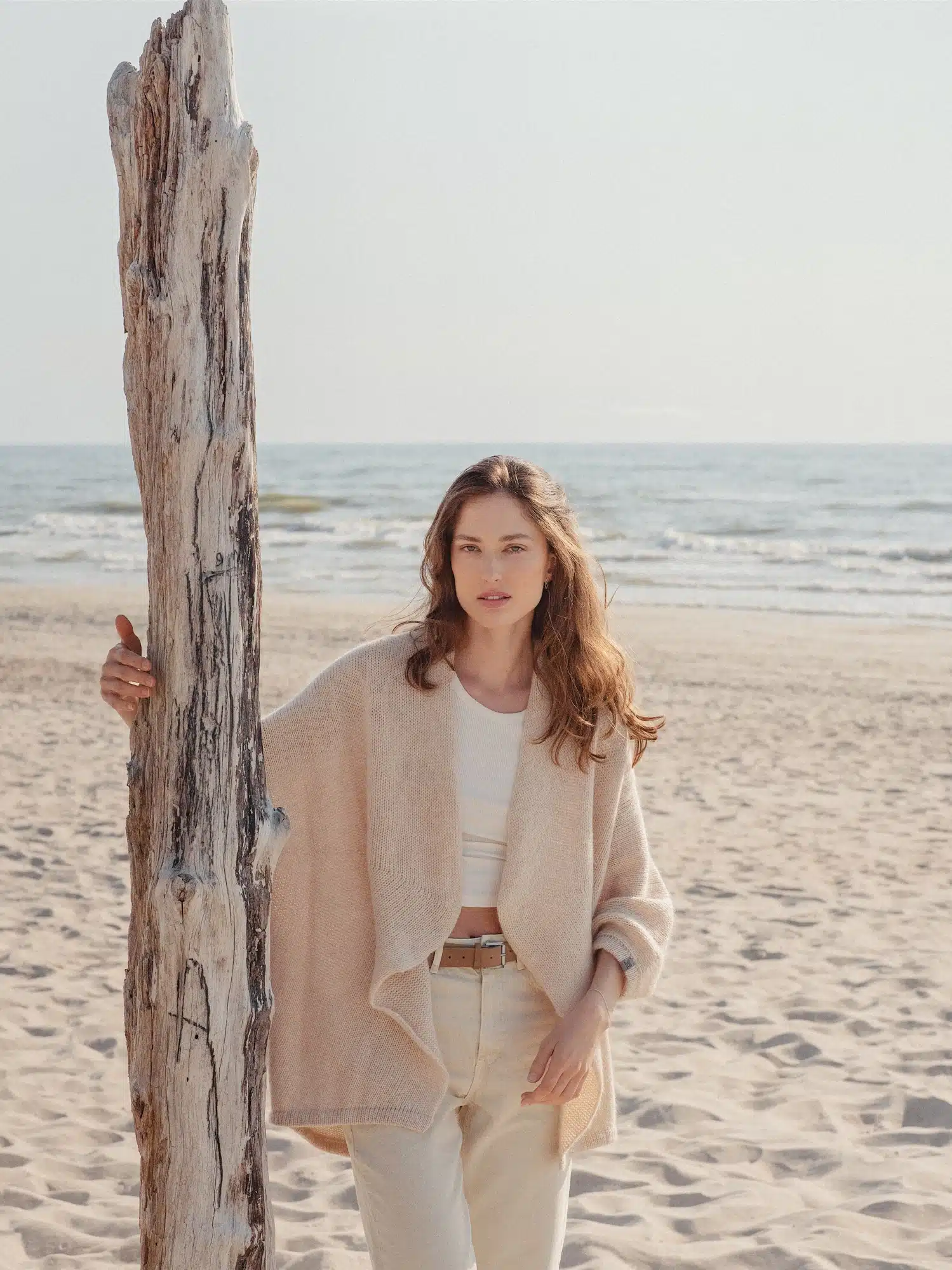 MOHAIR & MERINO WOOL PONCHO MIGLA