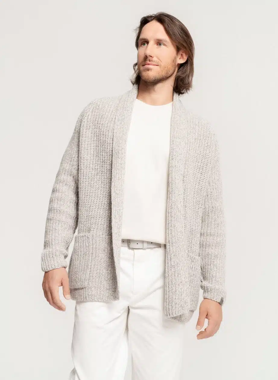 MERINO WOOL CARDIGAN BENJAMIN