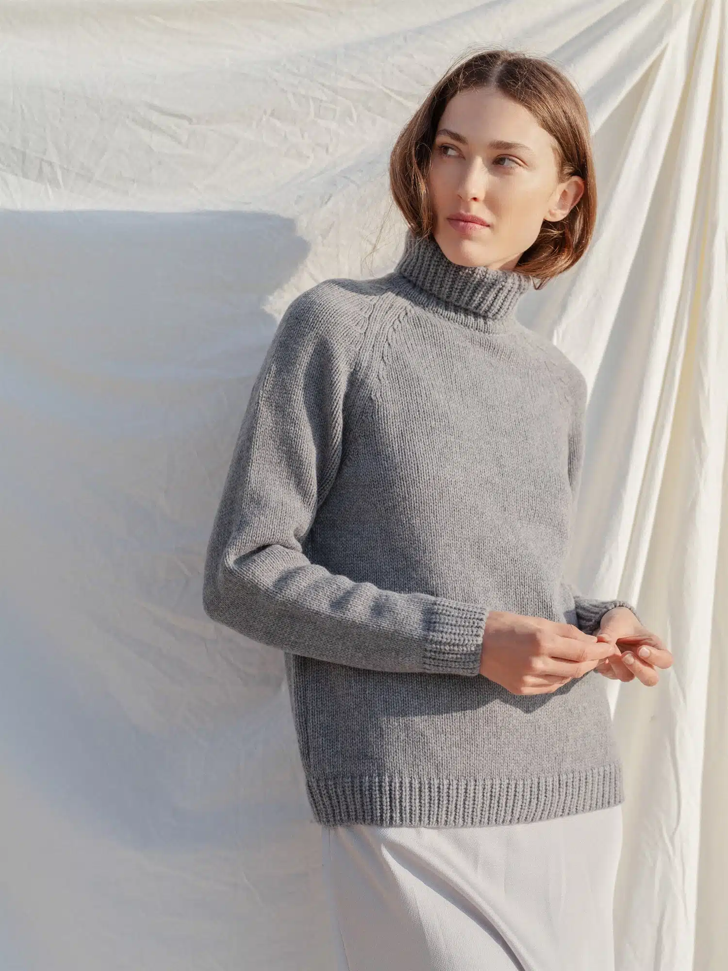 CASHMERE & MERINO WOOL SWEATER LOKEA