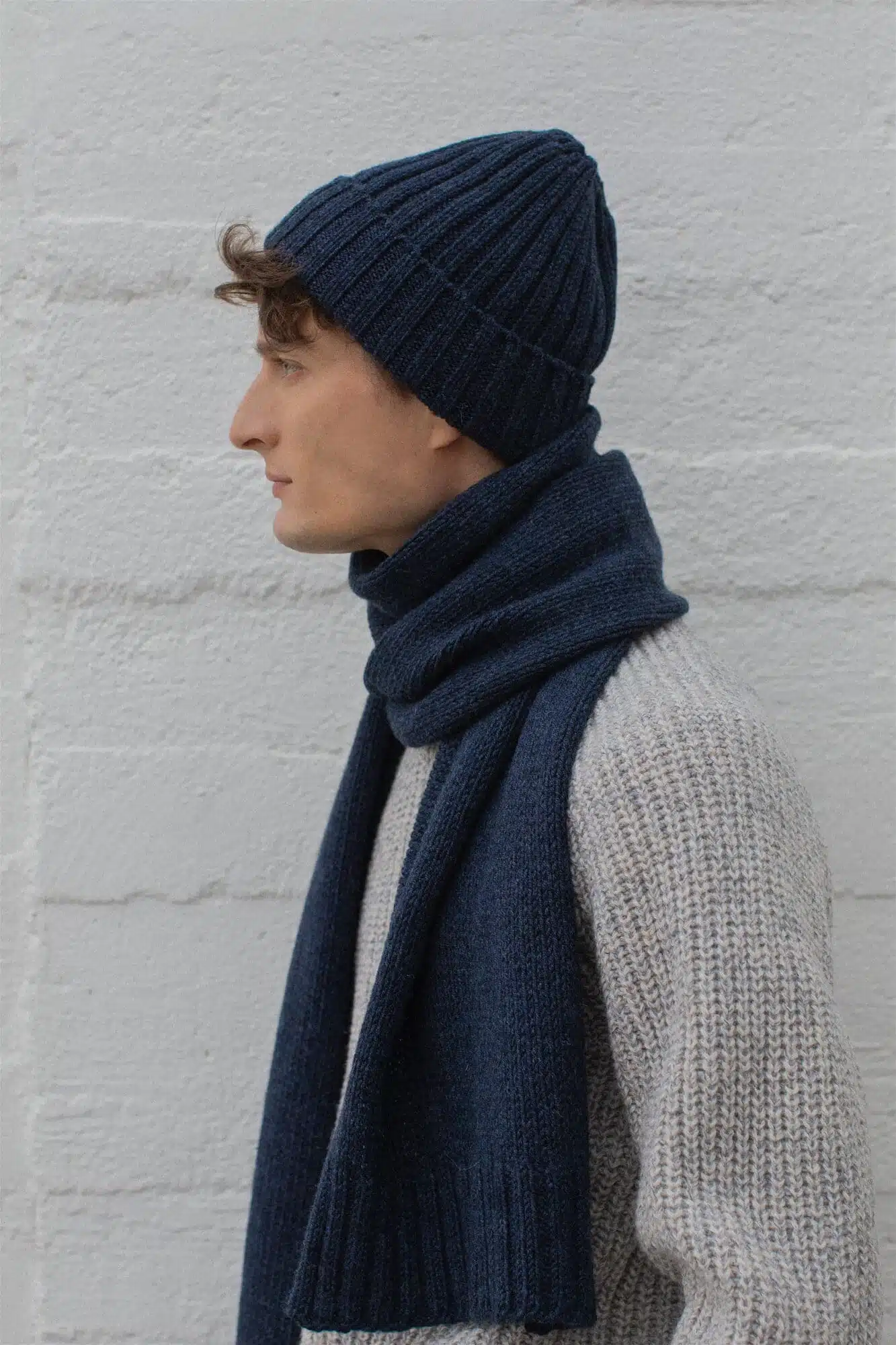 CASHMERE & MERINO WOOL SCARF LUNA