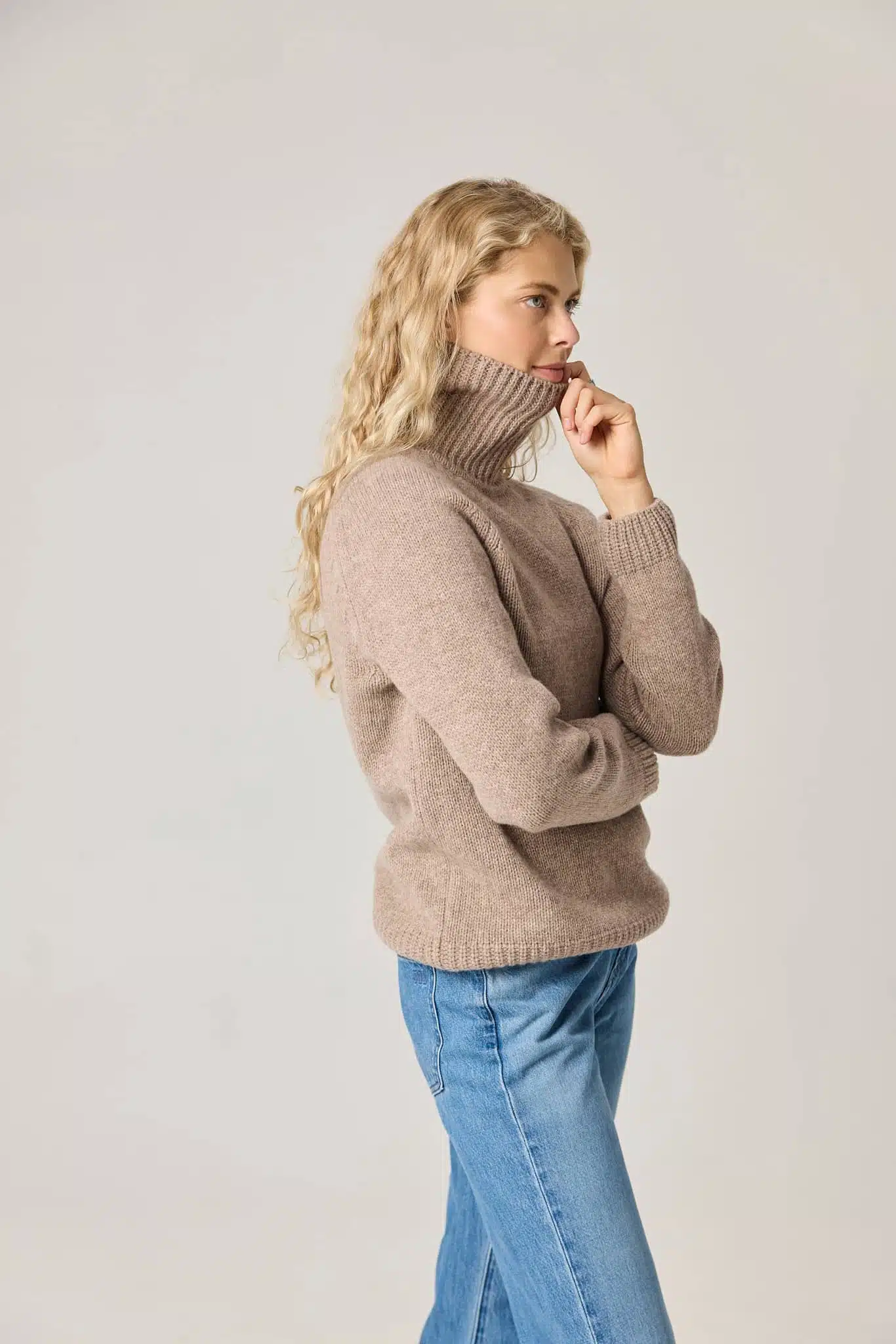 CASHMERE & MERINO WOOL SWEATER LOKEA