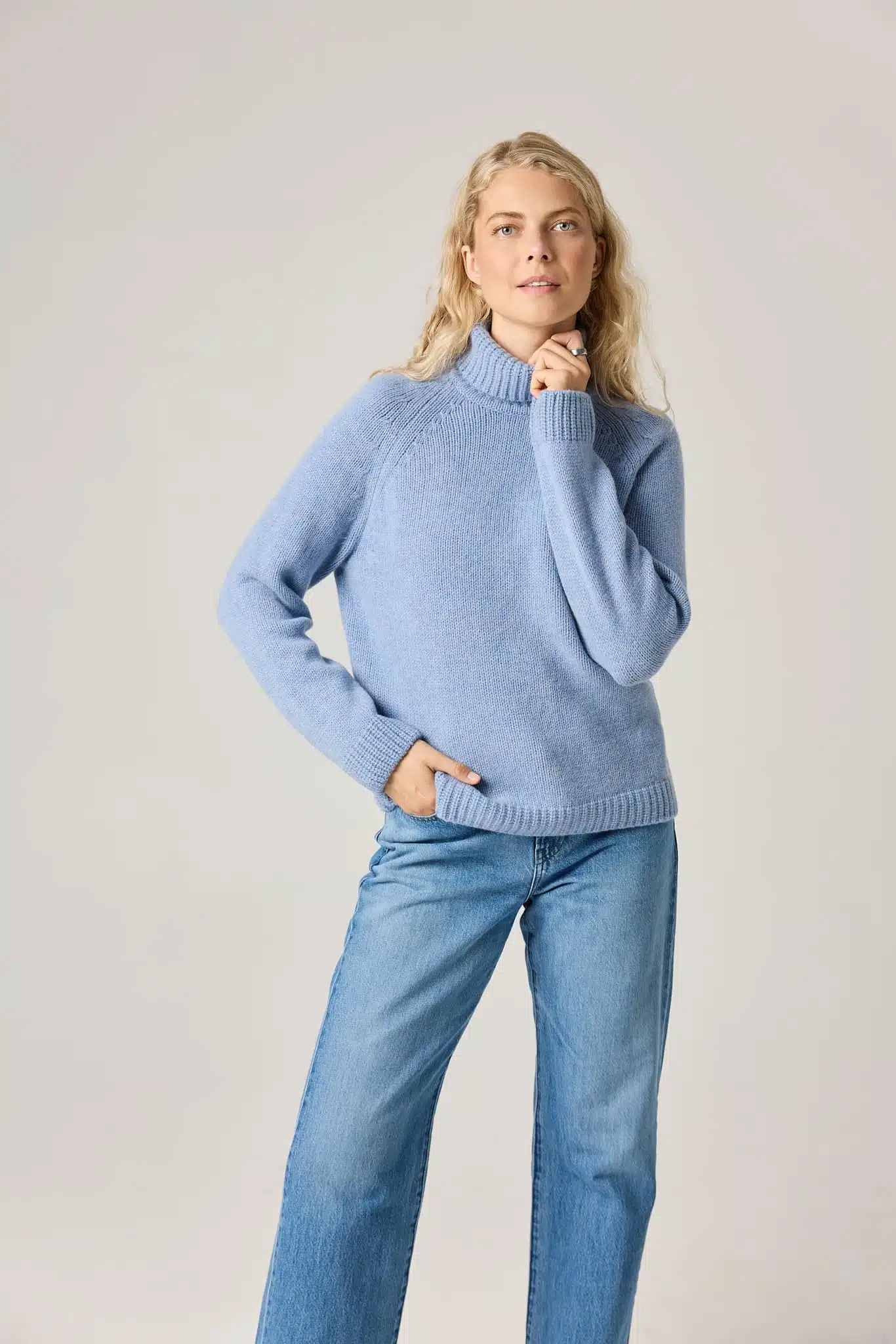 CASHMERE & MERINO WOOL SWEATER LOKEA