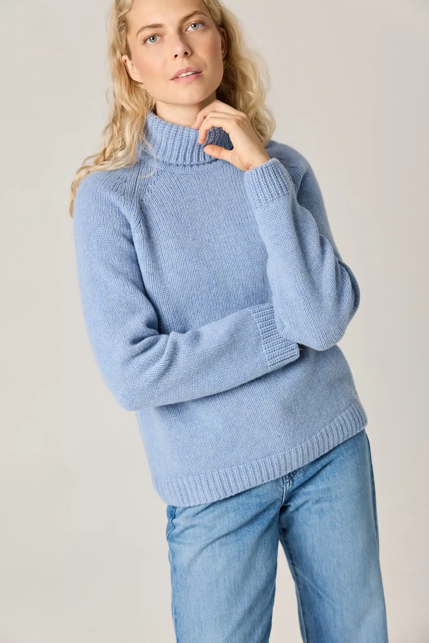 CASHMERE & MERINO WOOL SWEATER LOKEA
