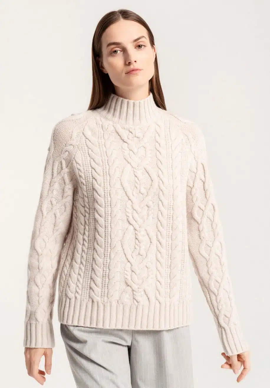 CASHMERE & MERINO WOOL SWEATER LINA