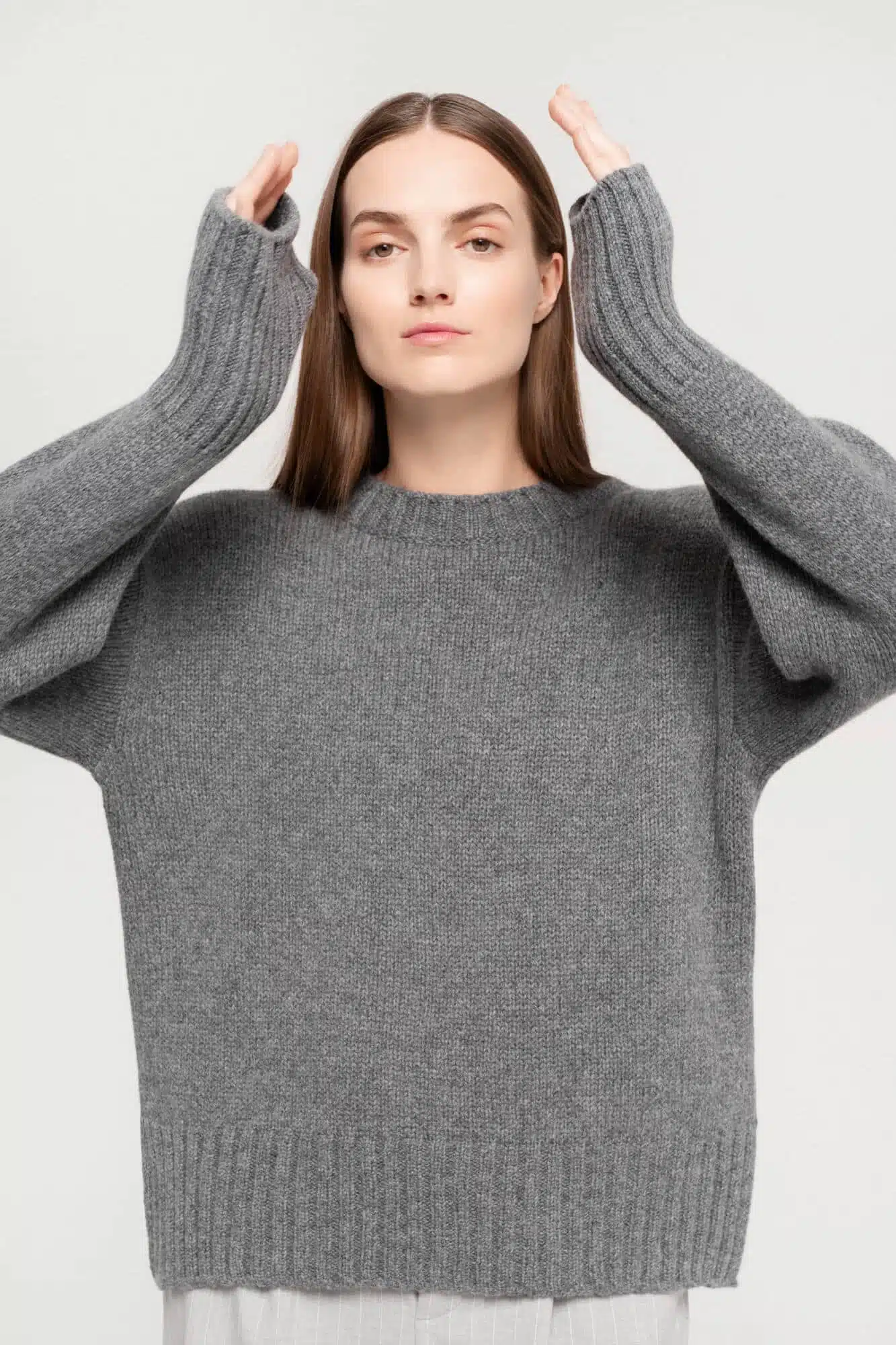 CASHMERE & MERINO WOOL SWEATER MARI