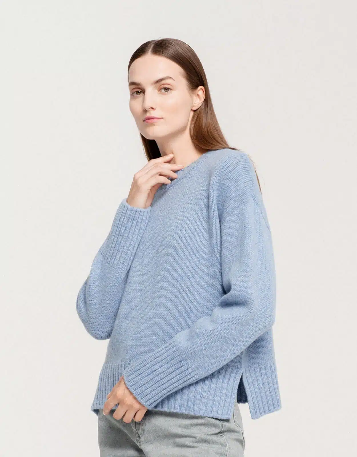 CASHMERE & MERINO WOOL SWEATER MARI