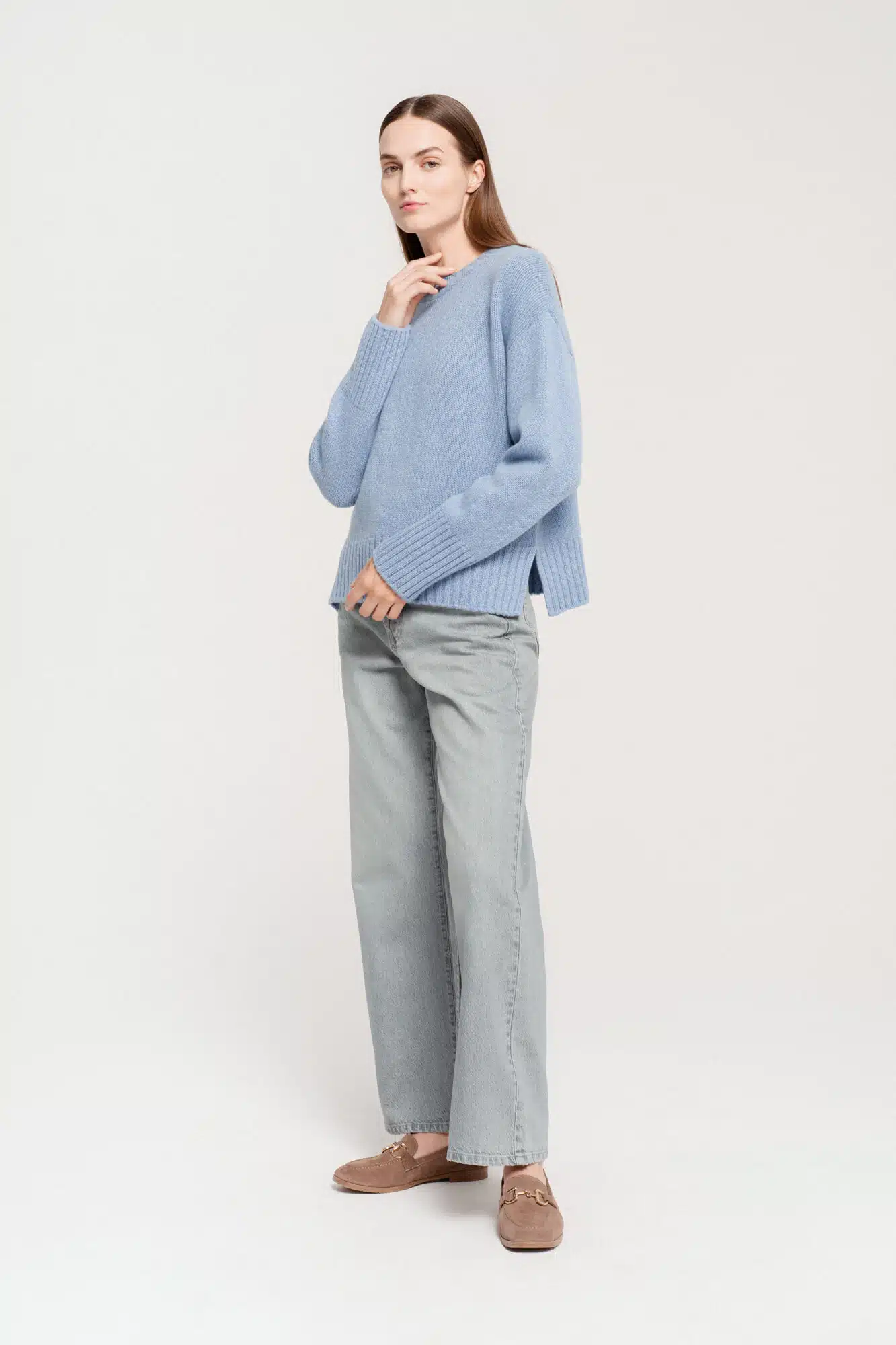 CASHMERE & MERINO WOOL SWEATER MARI