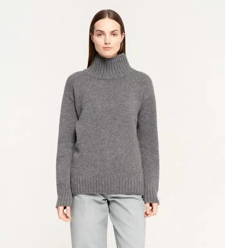 CASHMERE & MERINO WOOL SWEATER BIANKA