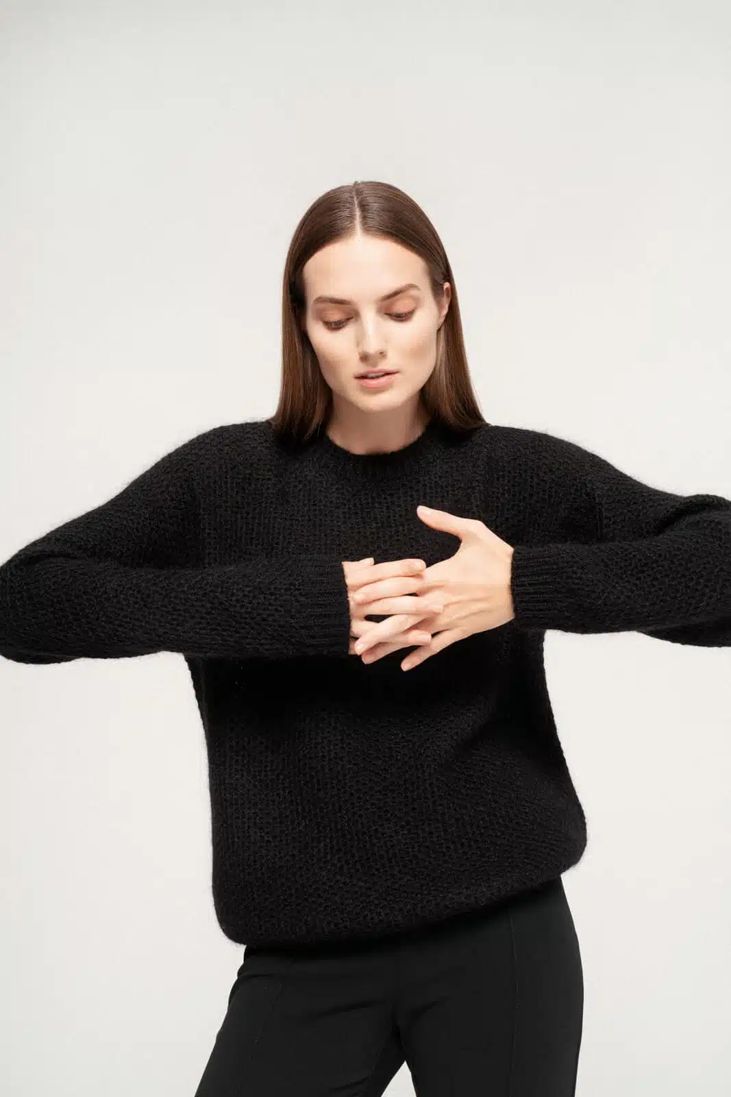 MOHAIR WOOL SWEATER PAULINA