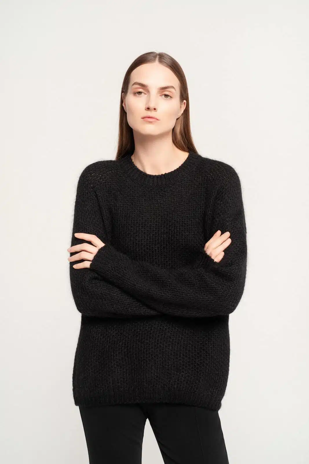 MOHAIR WOOL SWEATER PAULINA