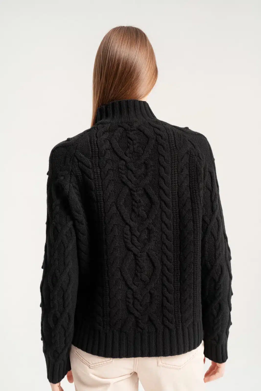 CASHMERE & MERINO WOOL SWEATER LINA