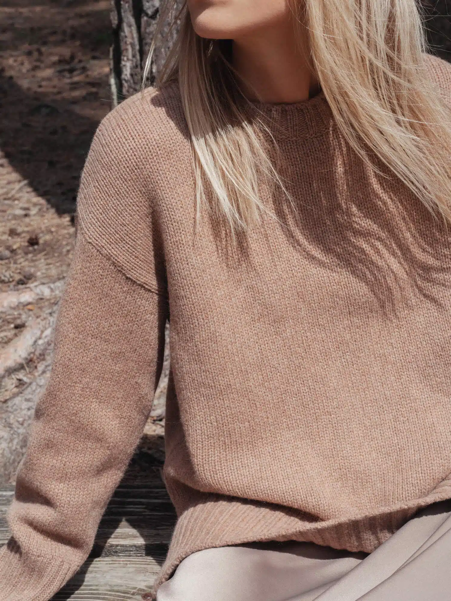 CASHMERE & MERINO WOOL SWEATER MARI