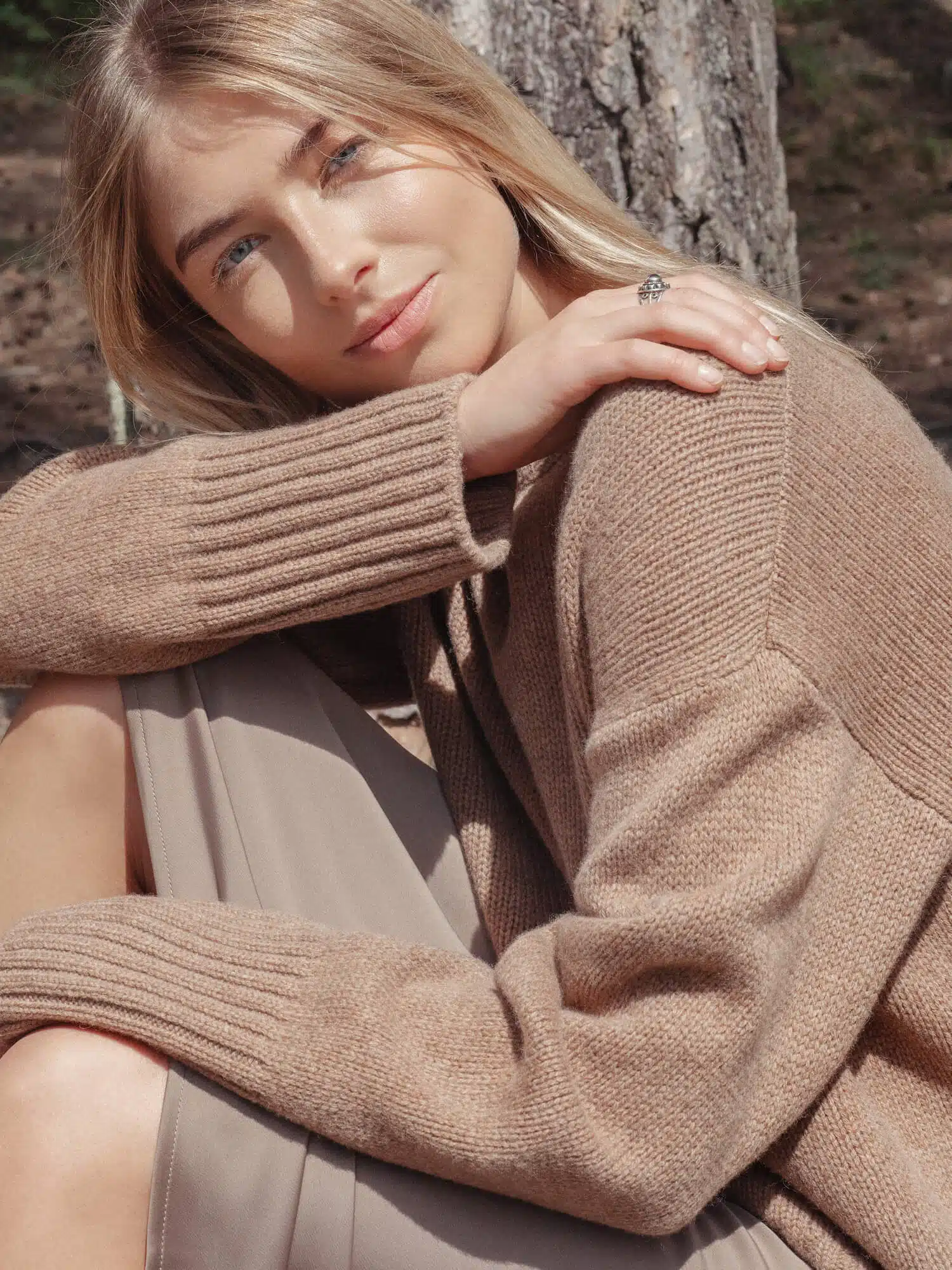 CASHMERE & MERINO WOOL SWEATER MARI