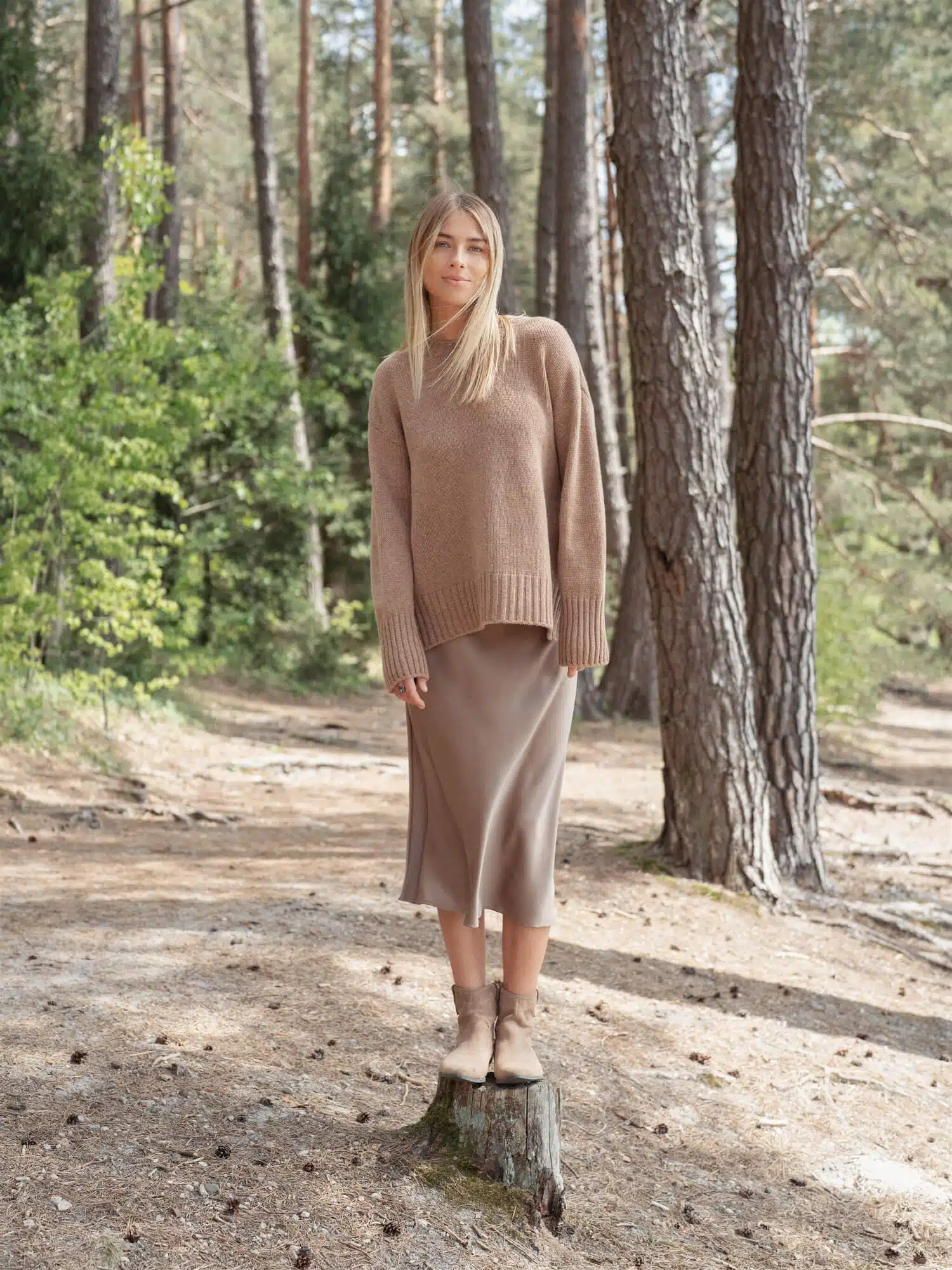 CASHMERE & MERINO WOOL SWEATER MARI