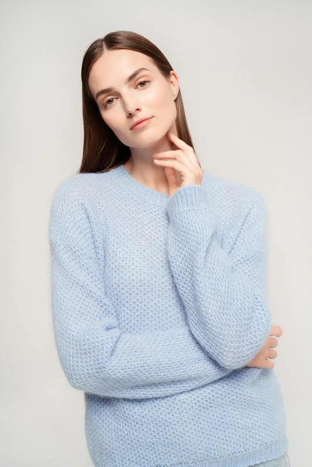 MOHAIR WOOL SWEATER PAULINA