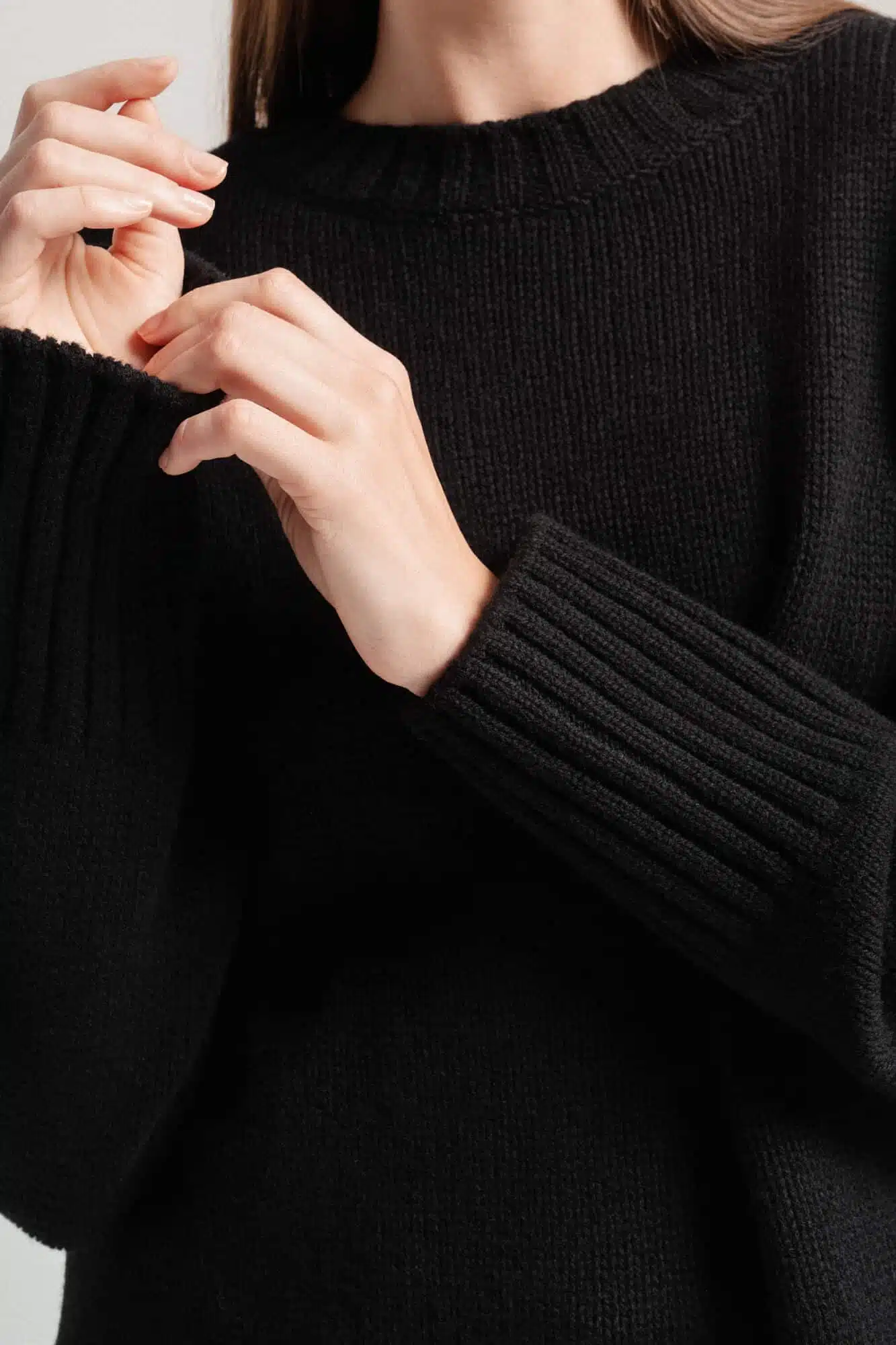 CASHMERE & MERINO WOOL SWEATER MARI