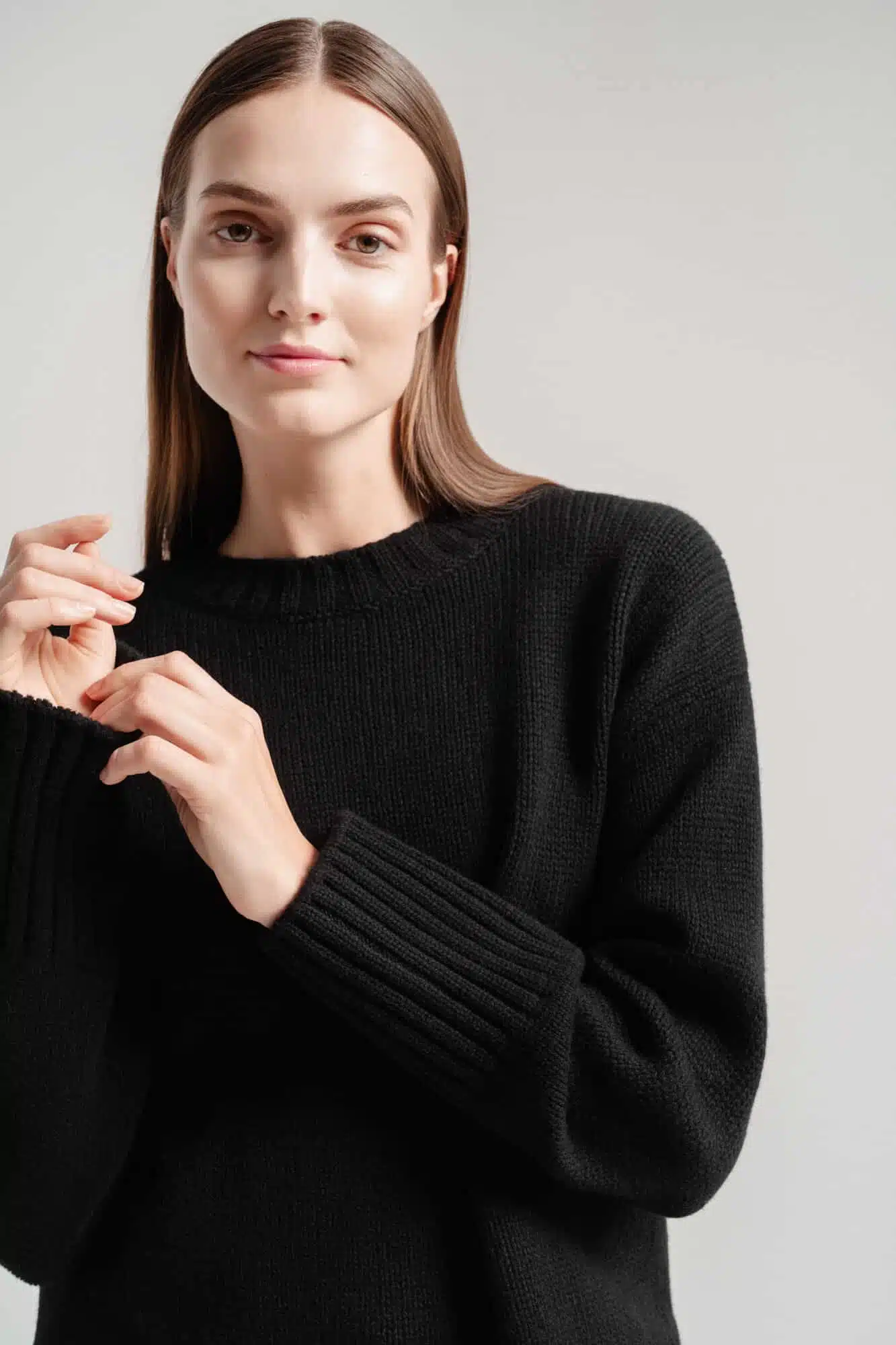 CASHMERE & MERINO WOOL SWEATER MARI