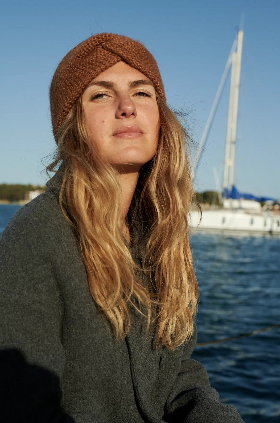MOHAIR WOOL HEADBAND LAPĖ