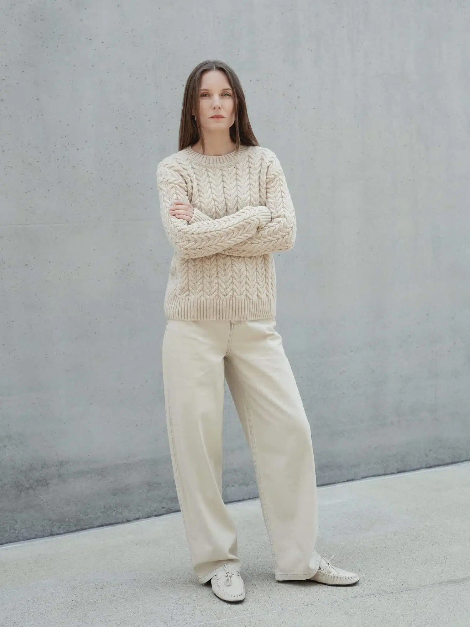 CASHMERE & MERINO WOOL SWEATER DANA