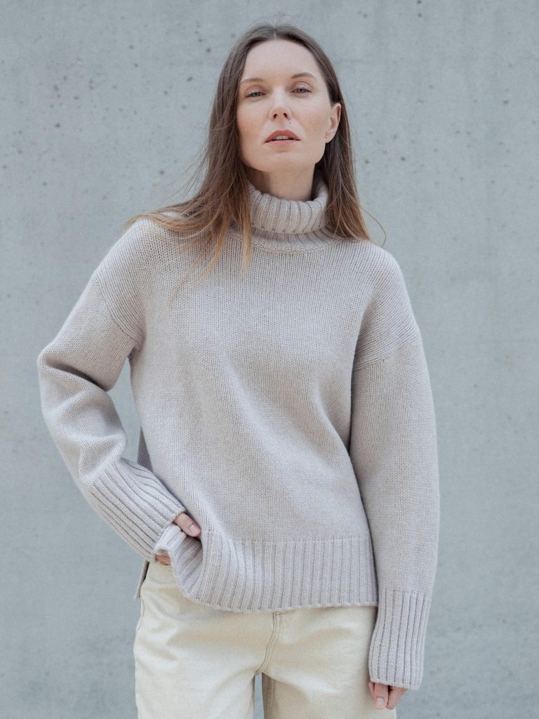 CASHMERE & MERINO WOOL SWEATER VITA