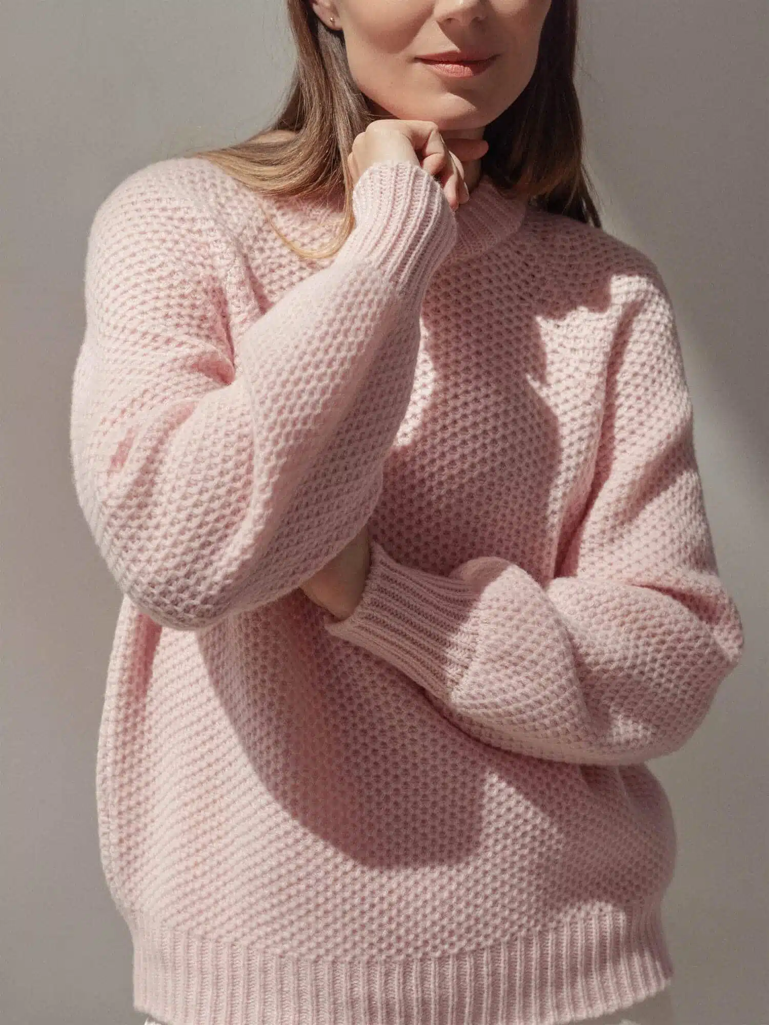 CASHMERE & MERINO WOOL SWEATER MAGDA