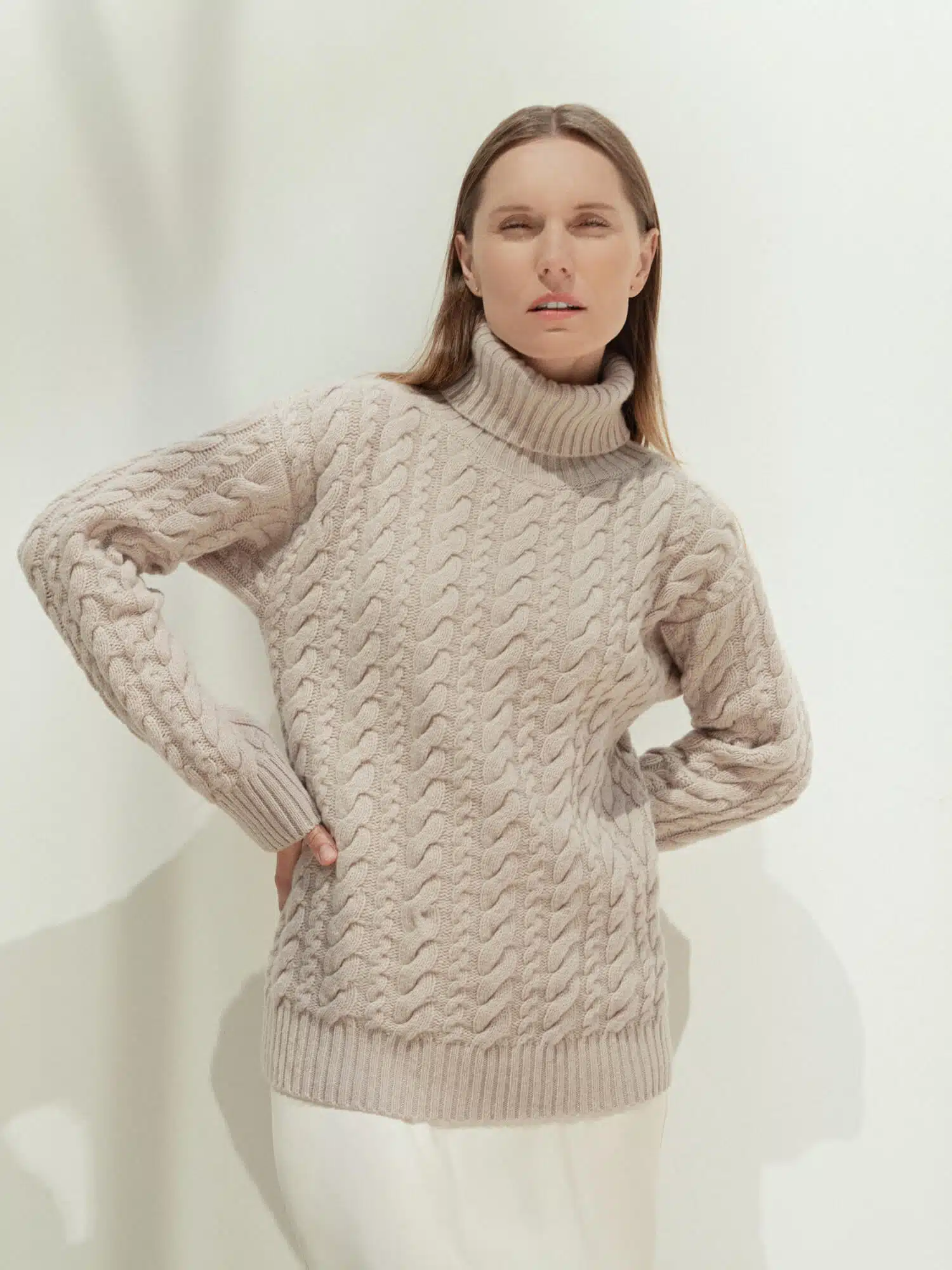 CASHMERE & MERINO WOOL SWEATER URTĖ