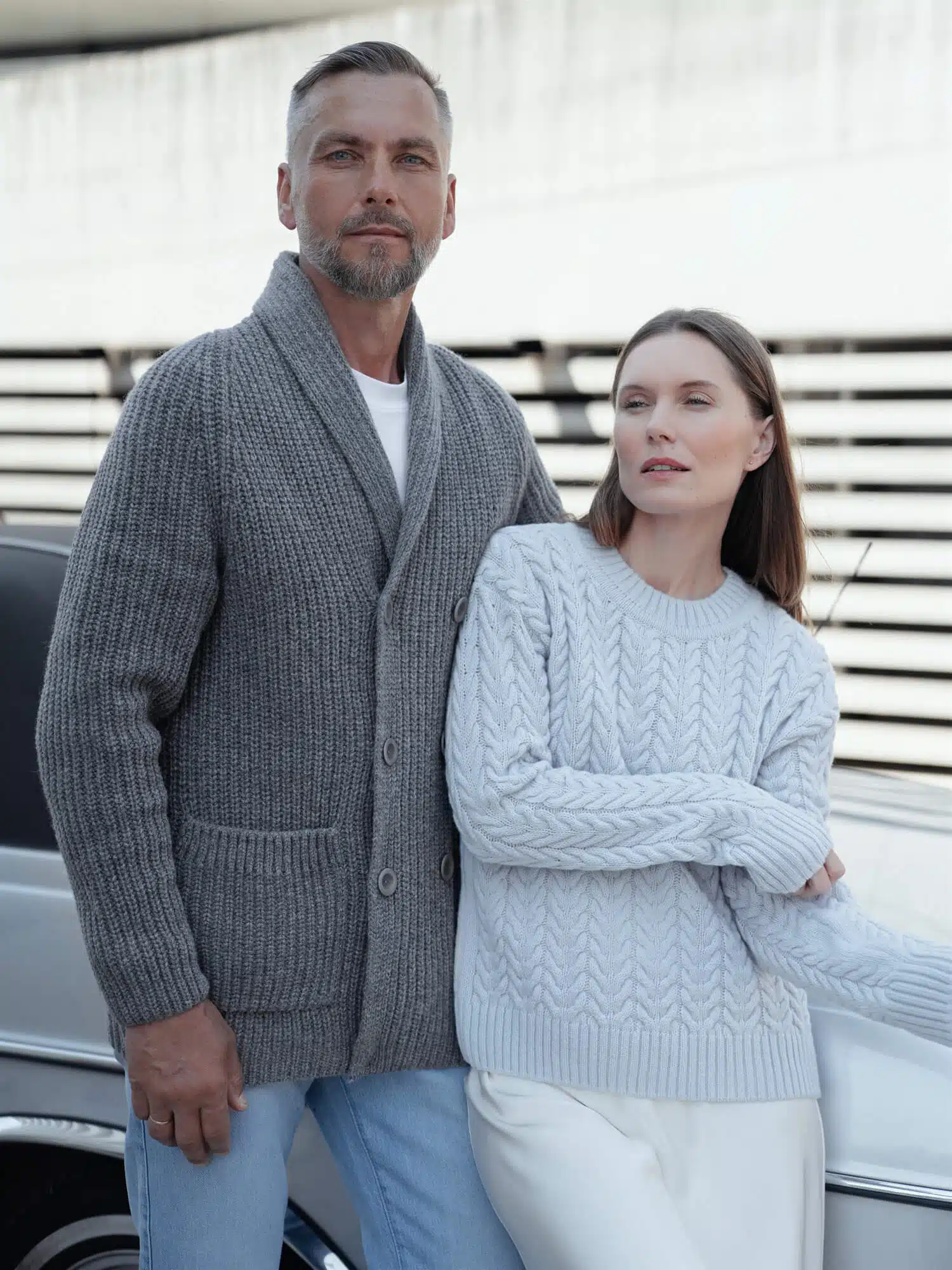 CASHMERE & MERINO WOOL SWEATER DANA