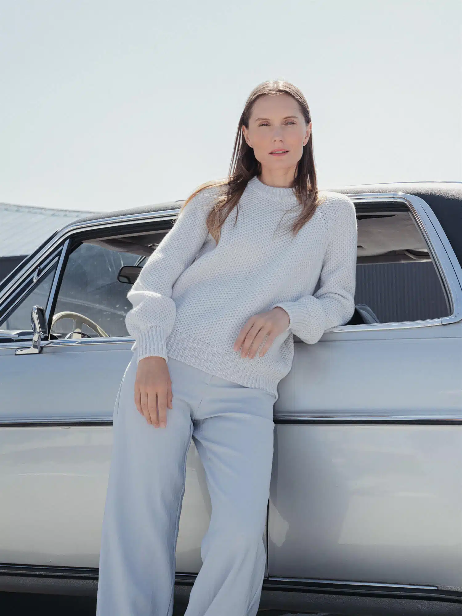 CASHMERE & MERINO WOOL SWEATER MAGDA