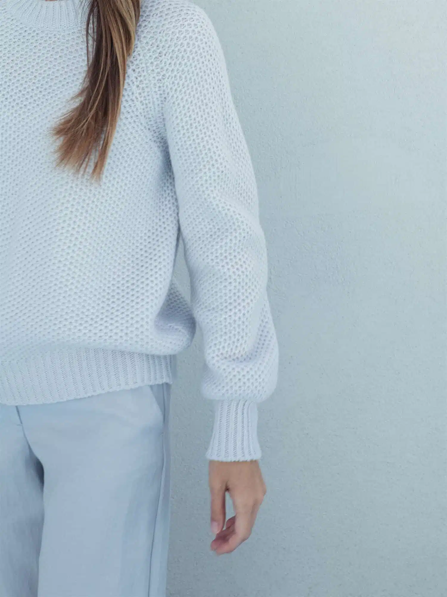 CASHMERE & MERINO WOOL SWEATER MAGDA